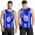 Hawaii High School- Moanalua Men Tank Top Mix Kakau LT6 Blue - Polynesian Pride