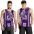 Kakau Hawaiian Polynesian Men Tank Top Purple LT6 - Polynesian Pride