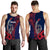 Guam Fish Hook Men Tank Top Flag Color Style LT6 - Polynesian Pride