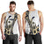 Guam Fish Hook Men Tank Top White Style LT6 - Polynesian Pride