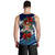 Fiji Patterns With Hibiscus Men Tank Top LT6 - Polynesian Pride