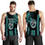 Hawaii High School- King Kekaulike Men Tank Top Mix Kakau LT6 Teal - Polynesian Pride