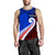 Waitangi Day Men Tank Top Aotearoa Hei Tiki Silver Fern LT9 Blue - Polynesian Pride