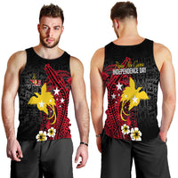 Papua New Guinea Independence Men Tank Top PNG Kumuls - Tribal Crocodile LT7 - Polynesian Pride