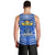 Mate Ma'a Tonga Men Tank Top Leimatu'a Bulls Creative Style - Blue LT8 - Polynesian Pride