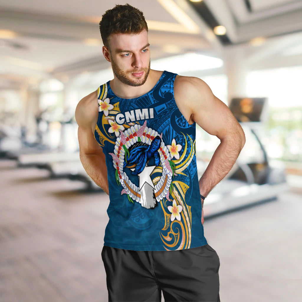 Northern Mariana Islands Men Tank Top Independence Day LT16 - Polynesian Pride