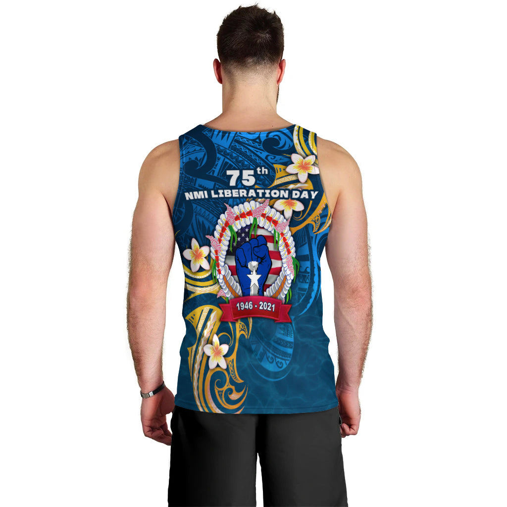 Northern Mariana Islands Men Tank Top Independence Day LT16 - Polynesian Pride