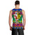 New Caledonia Christmas Men's Tank Top Cool Santa Claus LT6 - Polynesian Pride