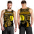 New Caledonia Men's Tank Top Gold Color LT6 - Polynesian Pride