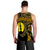 New Caledonia Men's Tank Top Gold Color LT6 - Polynesian Pride