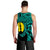 New Caledonia Men's Tank Top Turquoise Color LT6 - Polynesian Pride