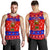 Samoa Christmas -Maunia Le Kilisimasi Santa Polynesia Tatoo Men Tank Top - LT2 RED - Polynesian Pride