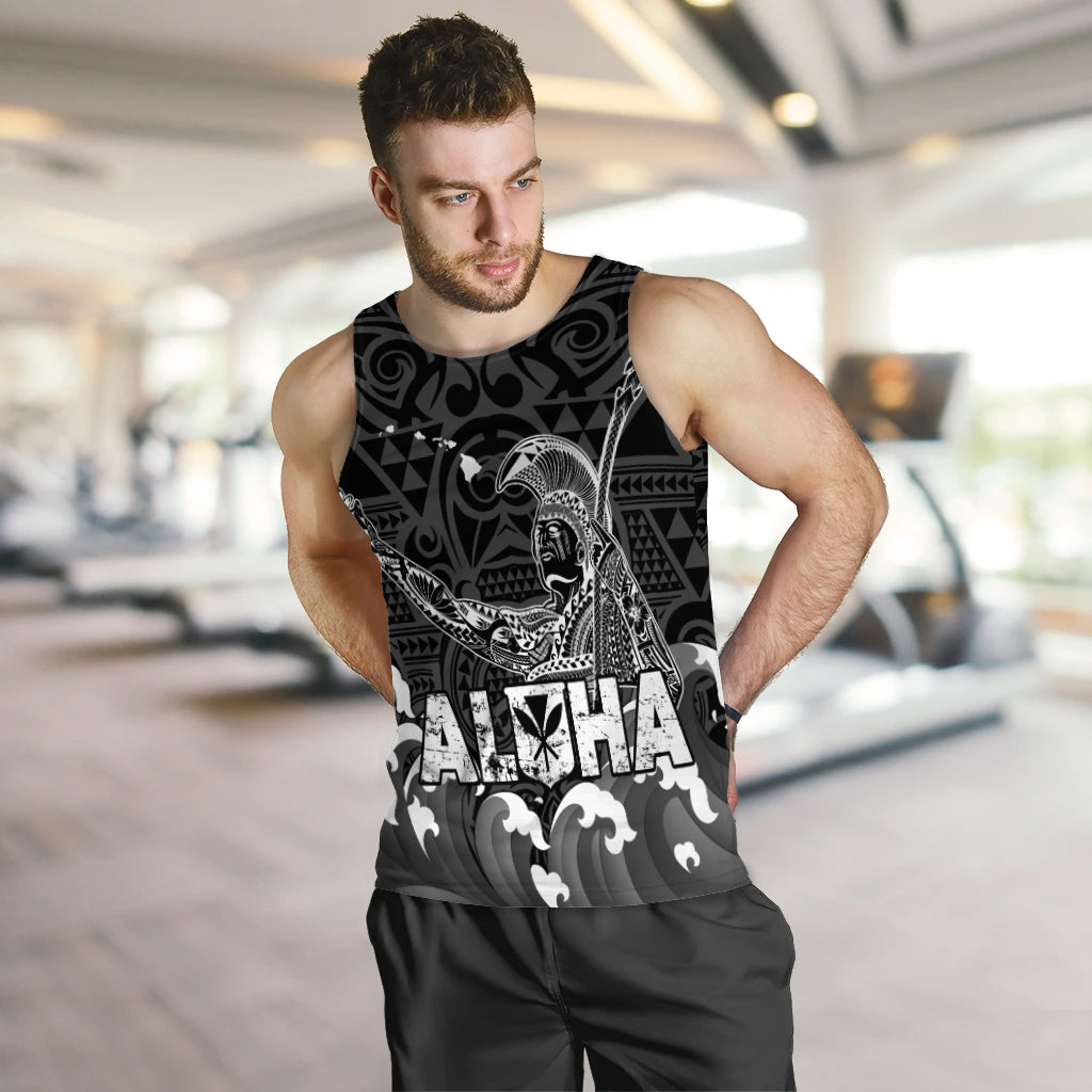 (Custom Personalised) Hawaii King Kamehameha Aloha Hawai'i Nei Men Tank Top - LT2 - Polynesian Pride