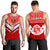 Tonga Rugby Mate Ma'a Tonga Tapa Pattern Men Tank Top - LT2 - Polynesian Pride