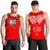 Fiji Valentine Couple Heart Men Tank Top - LT2 RED - Polynesian Pride