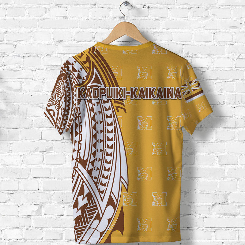 (Kaopuiki Kaikaina) Mililani High School T Shirt Tribal Kakau LT8 - Polynesian Pride
