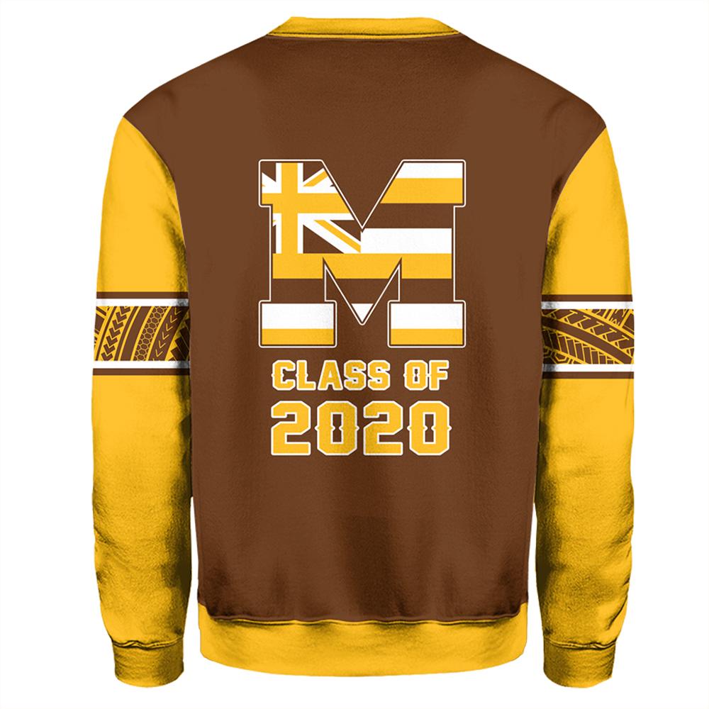 (Personalized) Hawaii - Mililani High Custom Your Class Sweatshirt - AH - Polynesian Pride