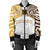 Hawaii Bomber Jacket - Kanaka Mililani High School Women's Bomber Jacket Demodern Style AH White - Polynesian Pride