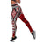 Tonga Polynesian Women's Legging - Tongan Ngatu Pattern - Polynesian Pride