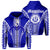 Hawaii Hoodie Moanalua High Zip Hoodie Unisex Blue - Polynesian Pride