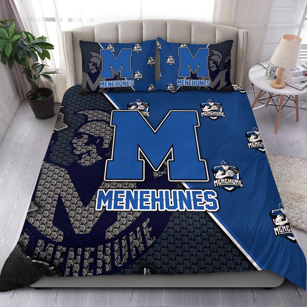 Hawaii Bedding Set - Moanalua High Bedding Set - AH Blue - Polynesian Pride