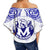 Hawaii - Kanaka Moanalua High School Off Shoulder Waist Wrap Top Demodern Style AH - Polynesian Pride