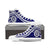 Hawaii - Moanalua High - High Top Shoes - AH White - Polynesian Pride