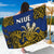 Niue Uga Sarong Tribal Patterns Blue Style LT6 One Size Blue - Polynesian Pride