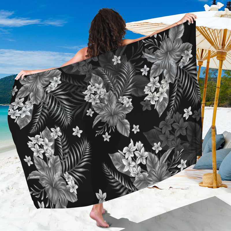 Hawaii Summer Colorful Sarong Gray LT6 One Size Gray - Polynesian Pride