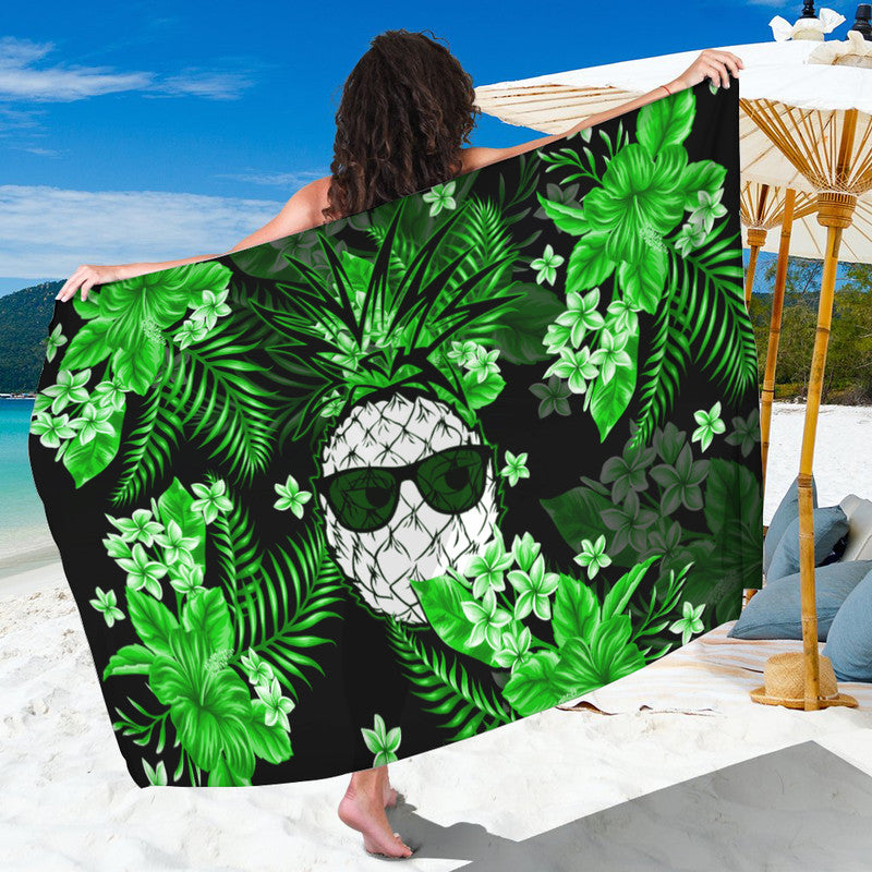 Hawaii Summer Colorful Pineapple Sarong Reggage LT6 One Size Reggage - Polynesian Pride