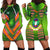 Fiji Vuci Rugby Club Hoodie Dress Creative Style - Green LT8 Women Purple - Polynesian Pride