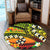 Hawaii - Campbell High Round Carpet - AH - Polynesian Pride