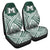 Hawaii Car Seat Cover - Molokai High Car Seat Cover - AH Universal Fit Green - Polynesian Pride