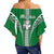 Hawaii - Molokai High Off Shoulder Waist Wrap Top AH - Polynesian Pride