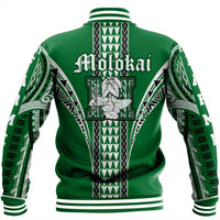 Hawaii Baseball Jacket - Molokai High Baseball Jacket - AH - Polynesian Pride