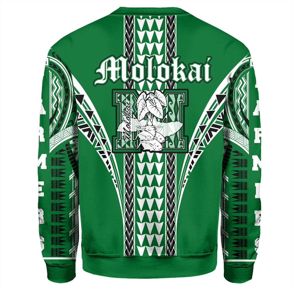 Hawaii - Molokai High Sweatshirt - AH - Polynesian Pride
