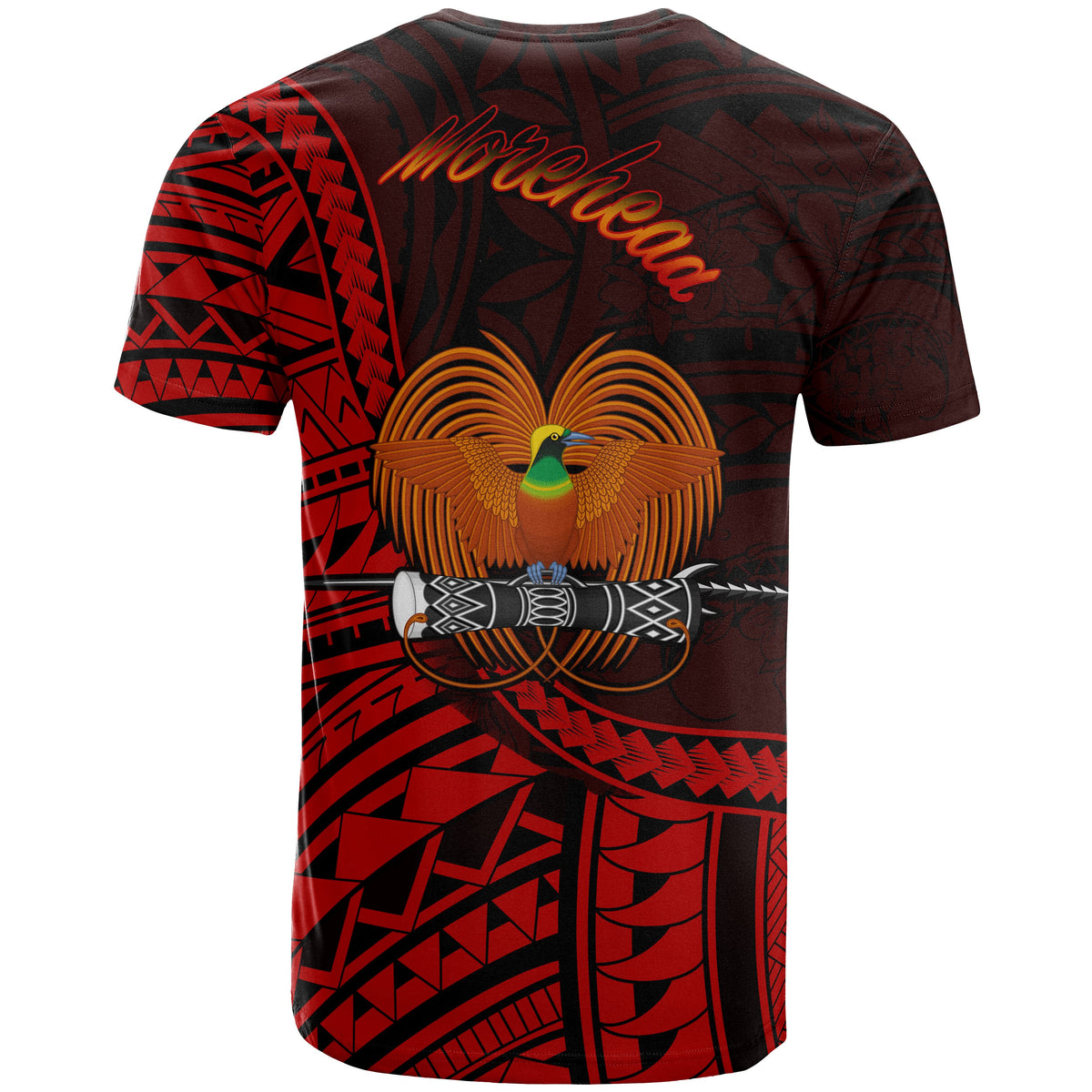 Papua New Guinea T Shirt Morehead Polynesian Patterns - Polynesian Pride
