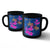 (Personalized) Hawaii Couple Turtle Hibiscus Valentine Mug - Light Style - AH Mug 11oz Black - Polynesian Pride