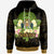 Nauru Hoodie Polynesian Gold Patterns Collection Unisex Black - Polynesian Pride