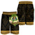 Nauru Men's Shorts - Polynesian Gold Patterns Collection - Polynesian Pride