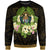 Nauru Sweatshirt - Polynesian Gold Patterns Collection Unisex Black - Polynesian Pride