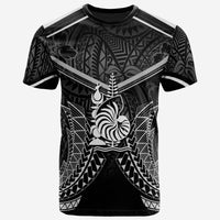 New Caledonia T Shirt New Caledonia Seal With White Line Style Unisex Black - Polynesian Pride