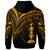 New Caledonia Hoodie Gold Color Cross Style - Polynesian Pride