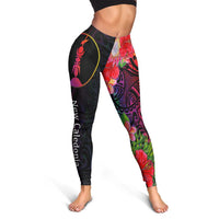New Caledonia Leggings - Tropical Hippie Style - Polynesian Pride