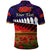 Custom New Zealand Maori ANZAC Polo Shirt Poppy Vibes Purple LT8 - Polynesian Pride