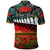 Custom New Zealand Maori ANZAC Polo Shirt Poppy Vibes Paua Shell LT8 - Polynesian Pride