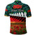 Custom New Zealand Maori ANZAC Polo Shirt Poppy Vibes Turquoise LT8 - Polynesian Pride