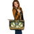 Nauru Leather Tote - Polynesian Gold Patterns Collection - Polynesian Pride