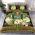 Nauru Bedding Set - Polynesian Gold Patterns Collection Black - Polynesian Pride