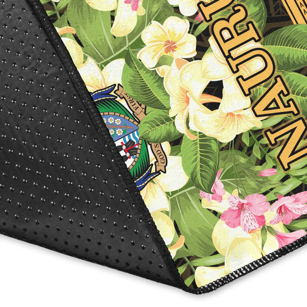 Nauru Area Rug - Polynesian Gold Patterns Collection - Polynesian Pride